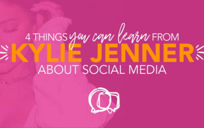 4 things that you can learn from Kylie Jenner about social media